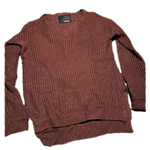 V neck pull over  sweater